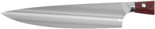 laser polishing knife blade finish, real photo