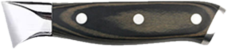 black pakka wood handle, real photo